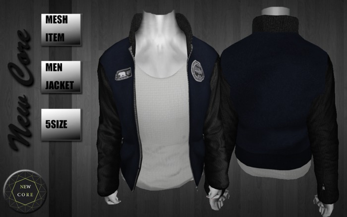 NEWCORE) blouson Jacket NAVY