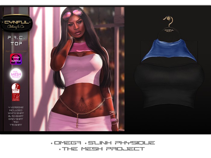[Cynful] P.A.C. Top - Eggplant [Add me]