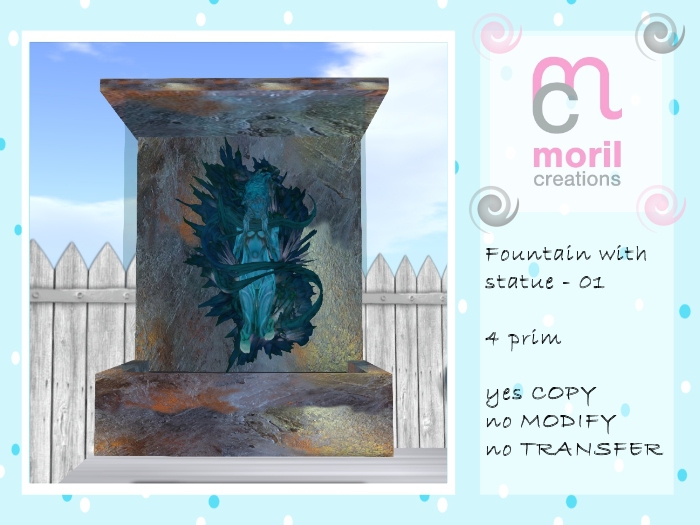 Fountain with statue - 01