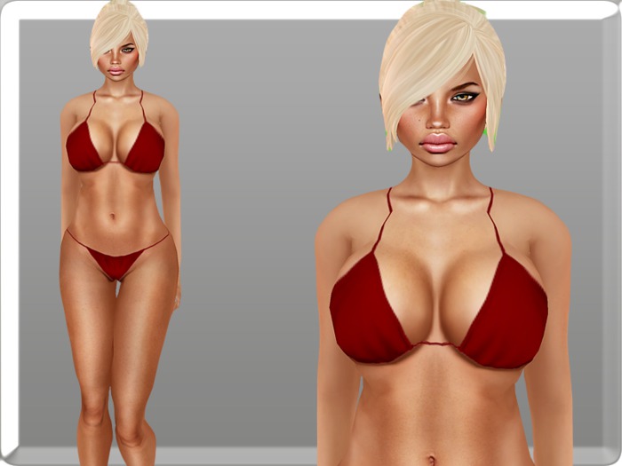 Wendy Avatar Red Bikini