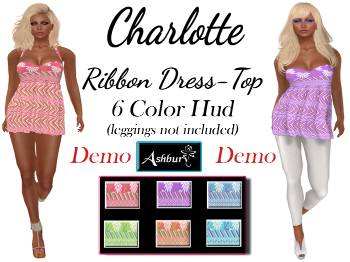 [ASHBURY] Charlotte Dress DEMOS-Ribbon
