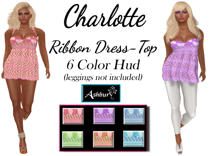 [ASHBURY] Charlotte Ribbon Dresses w/HUD