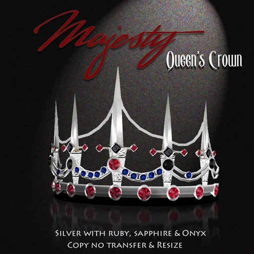 Exquisite Majesty Queen's Crown Silver