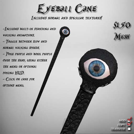 Eyeball Cane