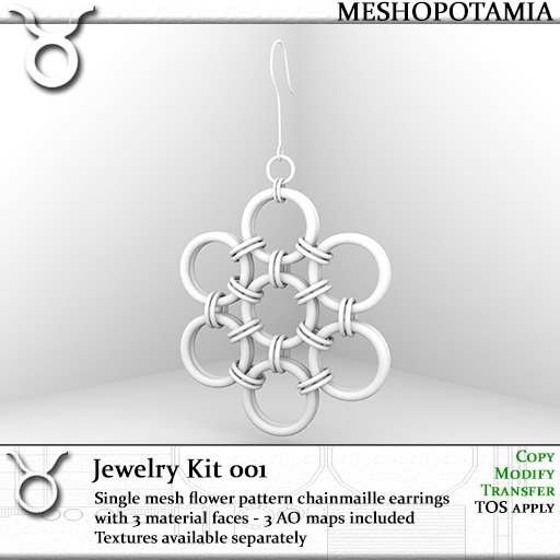Meshopotamia Jewelry Kit 001 Mesh