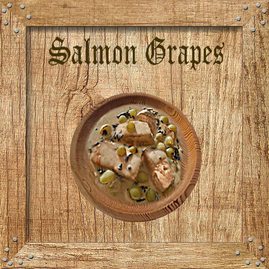 Salmon Grapes Holz Textures