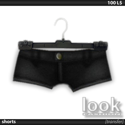 [look] Shorts Black (medium) 