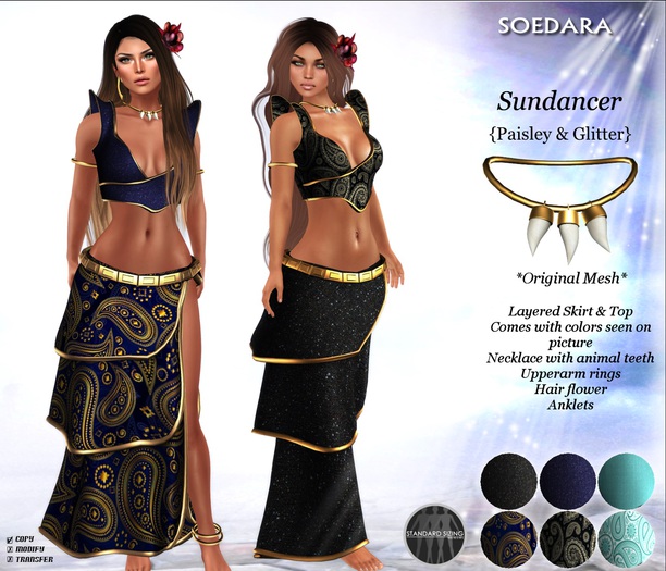 ~Soedara~ Sundancer {Paisley & Glitter}