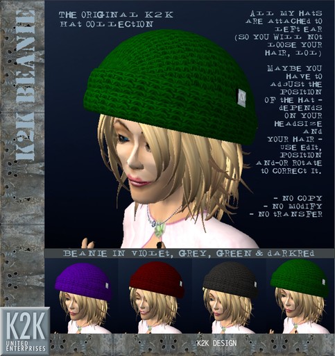 k2k beanie