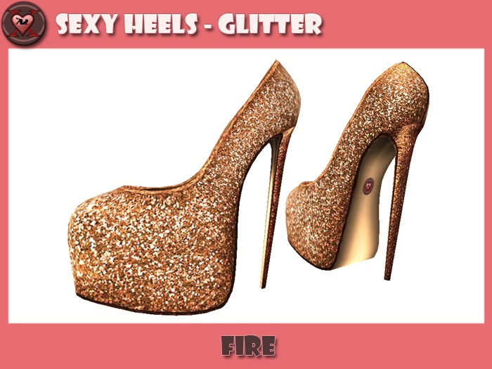 .::X::. - Sexy Heels - Glitter Fire