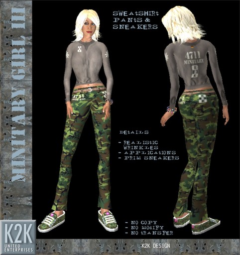 minitary girl III