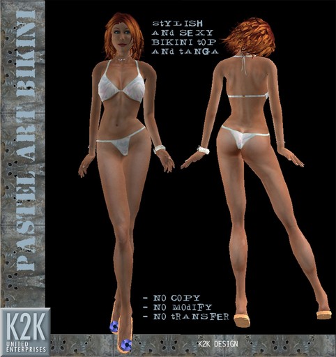 Pastel Art Bikini