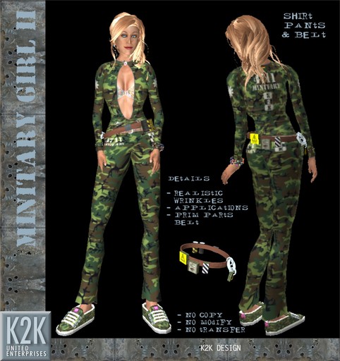 minitary girl II