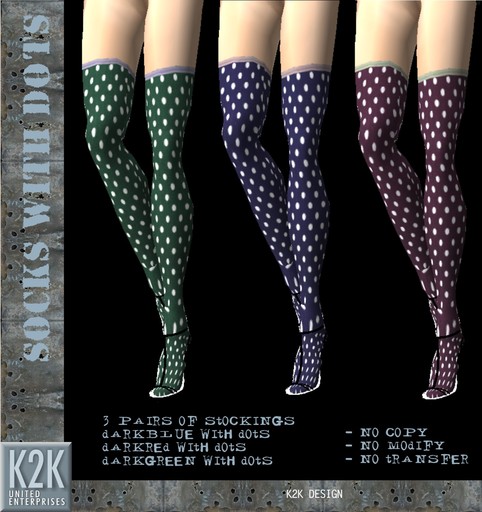 socks with dots
