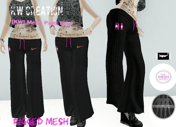 [KW] Mesh Pant Elise