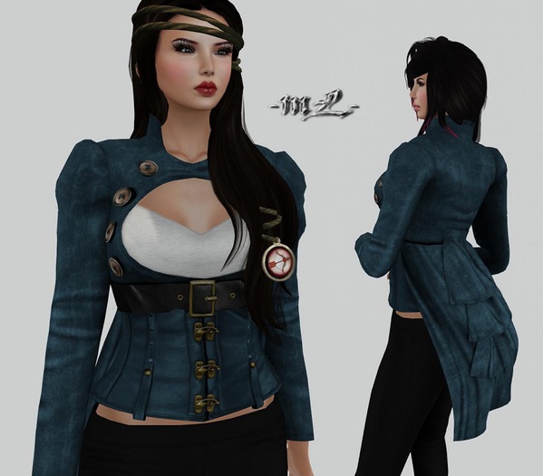 -mL- Sage Jacket - Blue