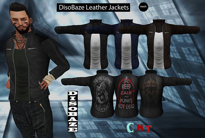 DisoBaze Brown Leather Jacket