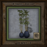 Clay and Bamboo Vases Ah