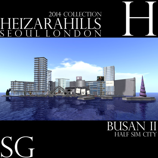 HEIZARAHILLS SG [BUSAN II] 2033p half sim city BOXED