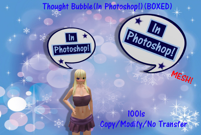 Thought Bubble(In Photoshop!)(BOXED)