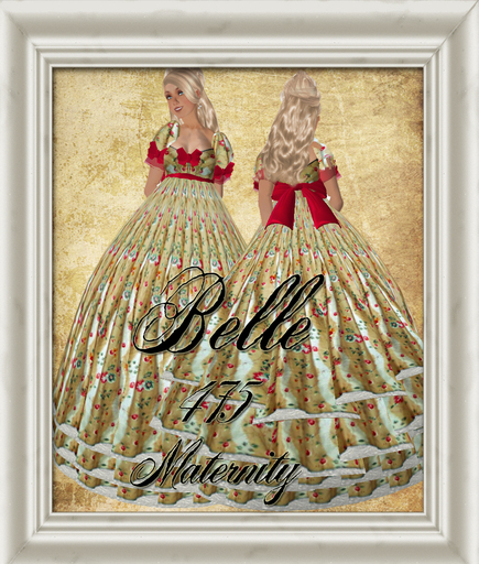 Shabby Chic Southern Belle Maternity Dress