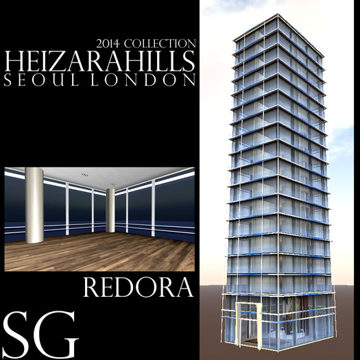 HEIZARAHILLS SG [REDORA] 210prims 28 x 20BOXED