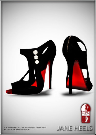 :: INSANE :: JANE HEELS RED