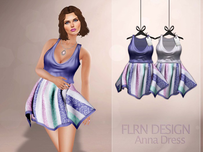 Anna Dress Purple