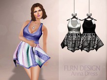 Anna Dress B&W