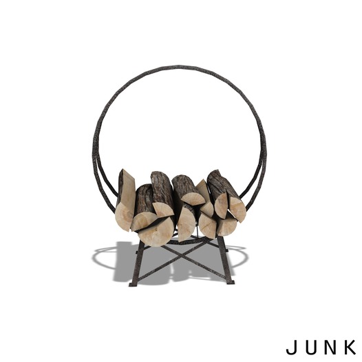 junk. telephone box couch. chocolate.