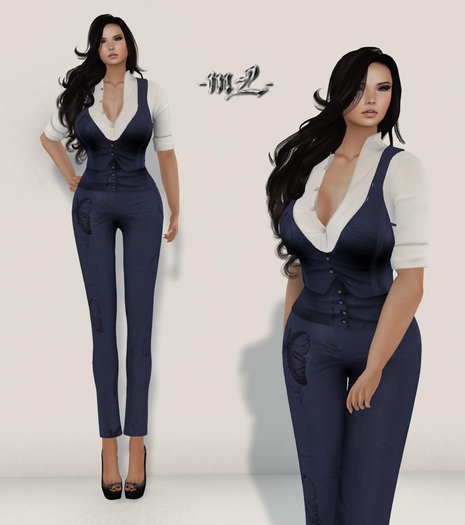 -mL- Avaline Suit - Blue