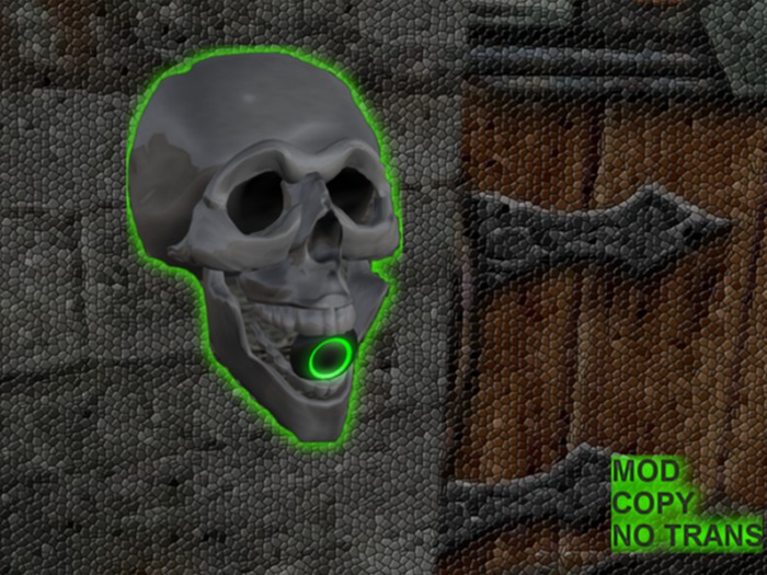 Skull Door Bell