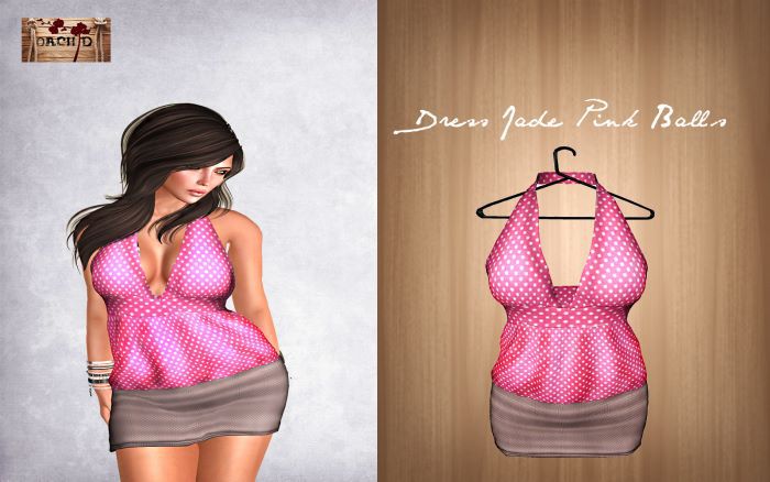 Dress Jade_Pink Balls