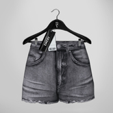 Emery Harvey Denim Shorts Grey