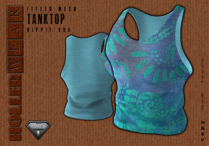 HOLLERwear [forHer] :: Tank :: As I Believe :: TWILIGHT [bag]