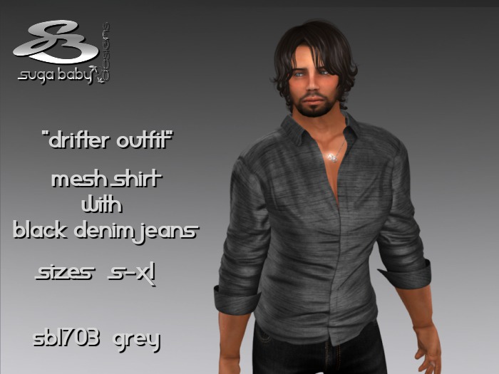 PROMO "DRIFTER OUTFIT"  GREY / BLACK