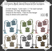 Full Perm MESH Weird Frame kit for builders