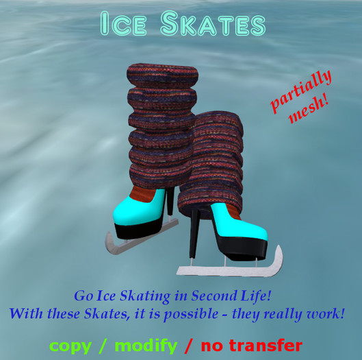 Ice Skate High Heels