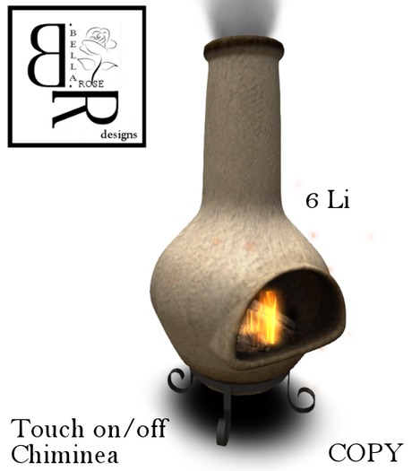 [BR] Chiminea Outdoor Fireplace