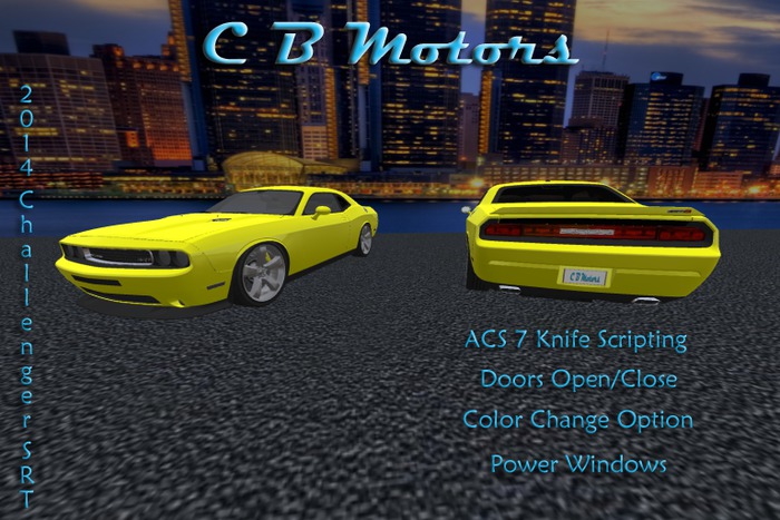 {CBM} 2014 Challenger SRT