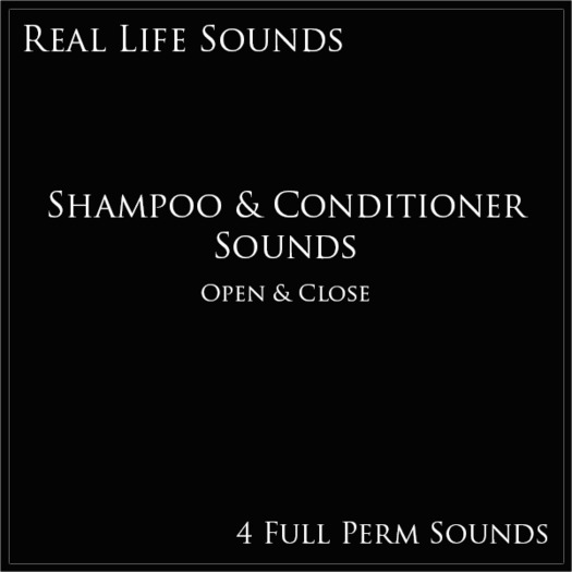 Full Perm Shampoo & Conditioner Sounds