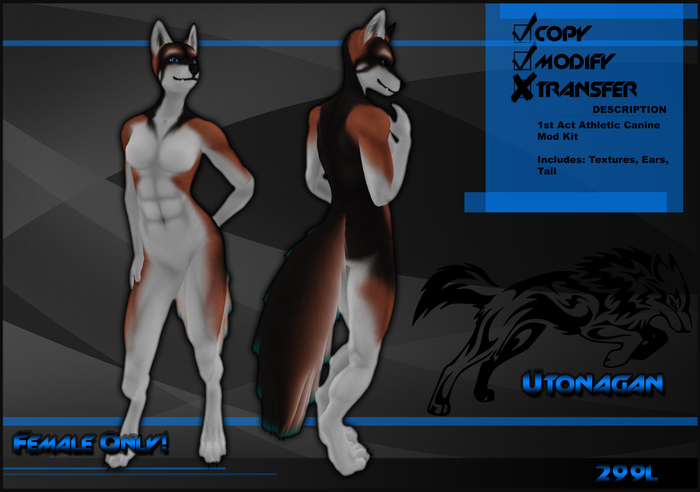 [Virtual Fuzz] 1A Utonagan Natural FEMALE