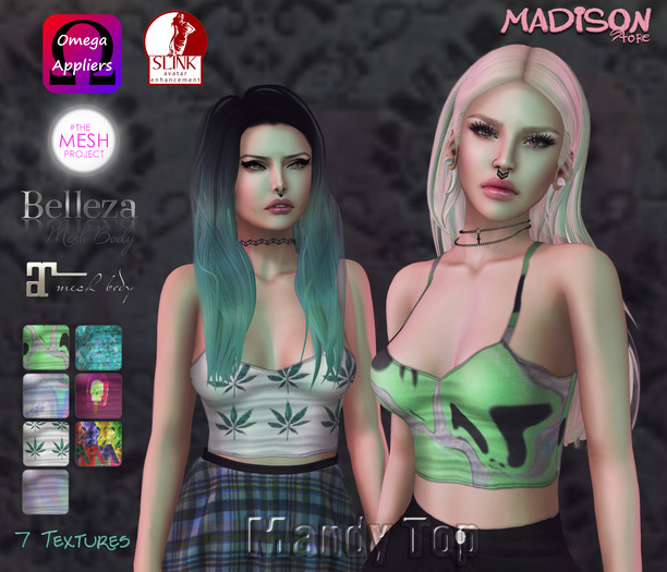 Madison Store - Mandy Top w/ HUD Appliers
