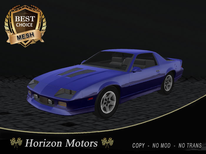 Camro IROCKz (Blue) Box