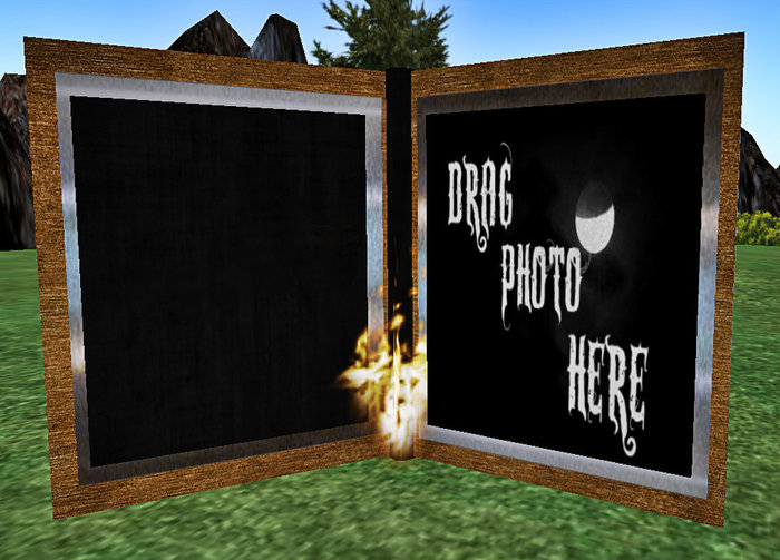 Bronze & Silver Flame Invitation