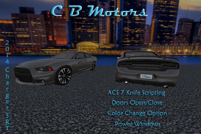 {CBM} 2012 Charger SRT