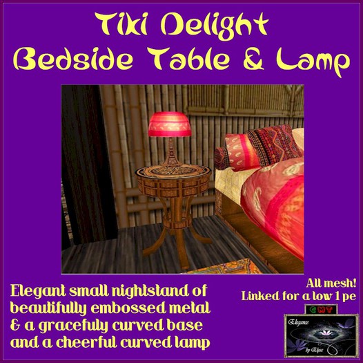 Tiki Delight Bedside Table (boxed)