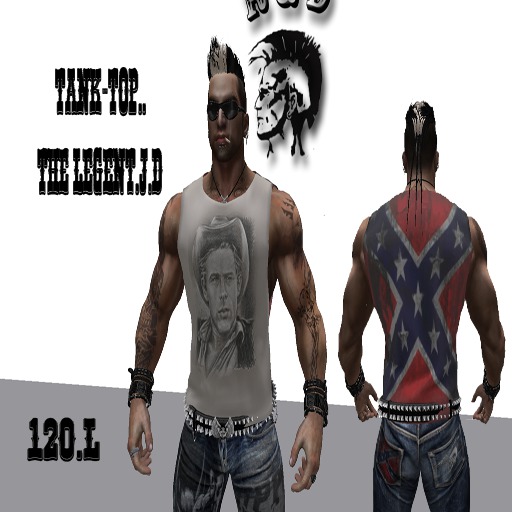 R&D-Fishnet-Tank Top -The legent.J.D.