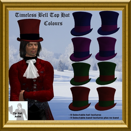 Timeless Bell Top Hat - Colours - Tip Hat