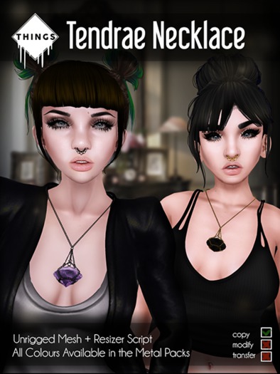 .Things.- Tendrae Necklace Silver